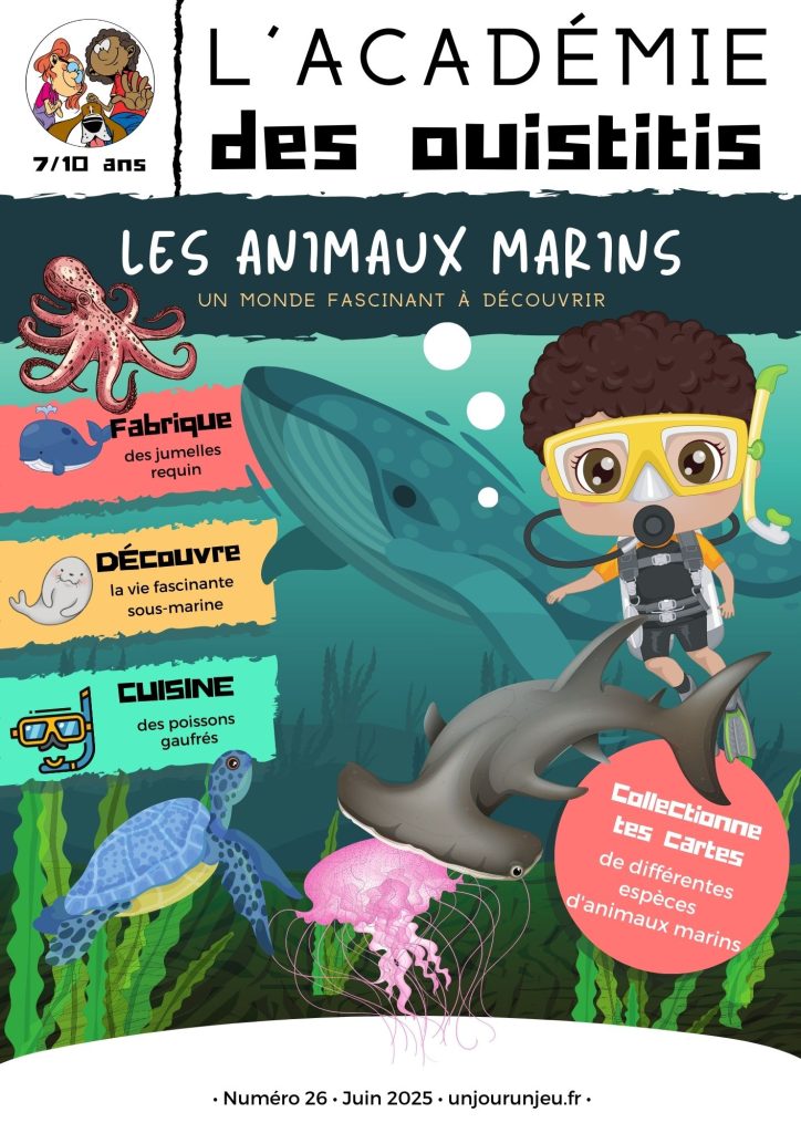 L'Académie des Ouistitis à la rencontre des animaux marins