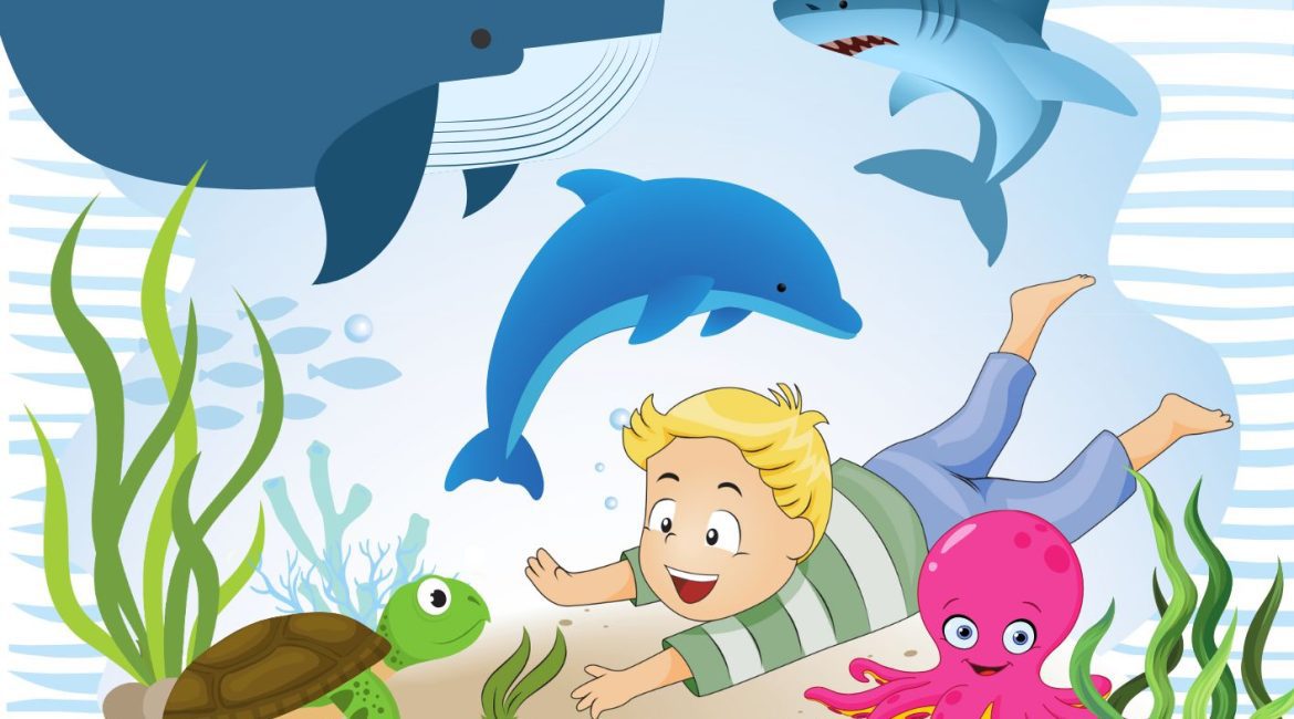 Les P'tits Ouistitis à la rencontre des animaux marins