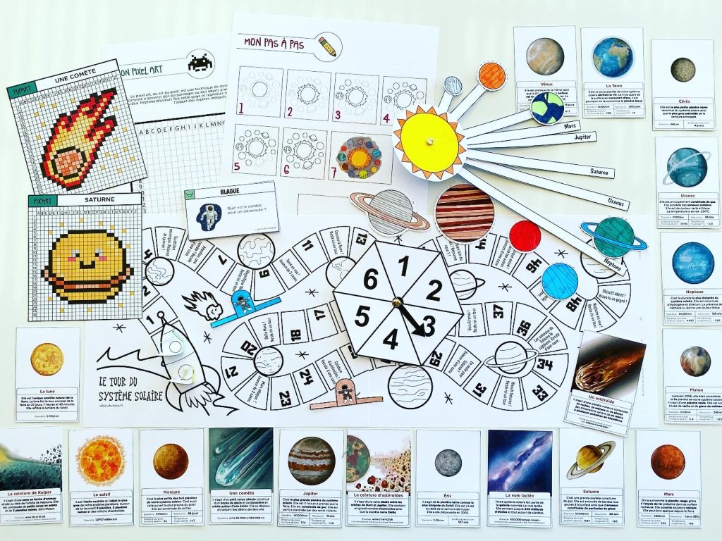 L'Académie des Ouistitis et le système solaire