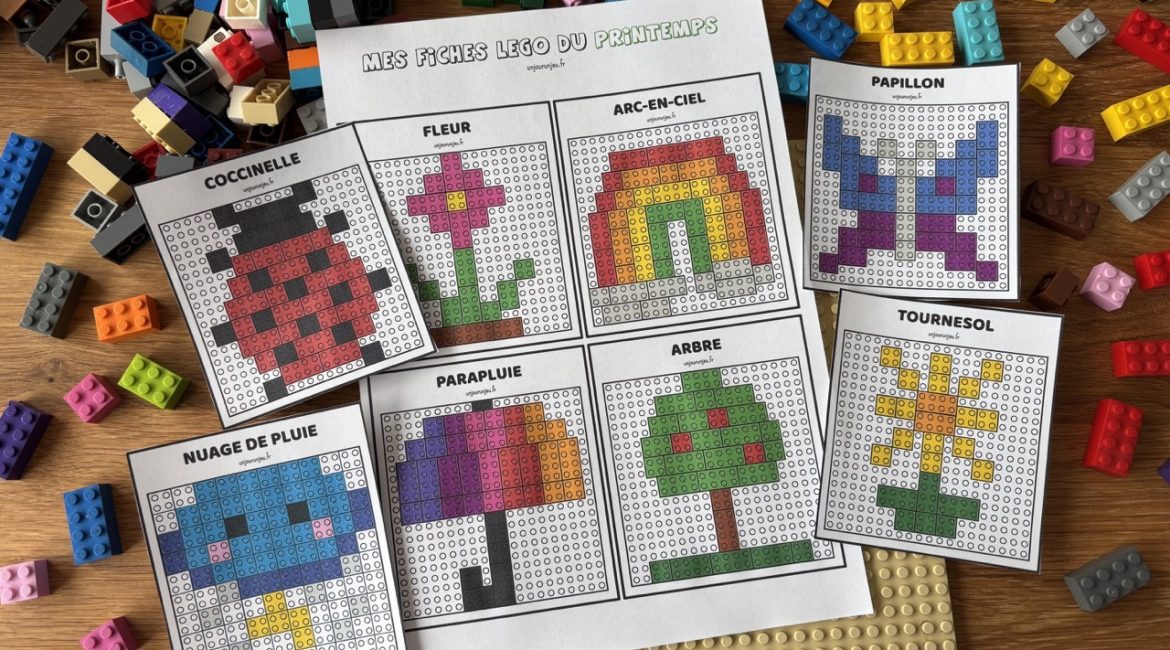 Fiches Lego Printemps