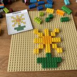 Fiches Lego Printemps Tournesol