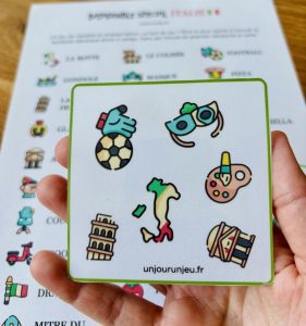 Jeu de cartes Batadouble : cap sur l’Italie !