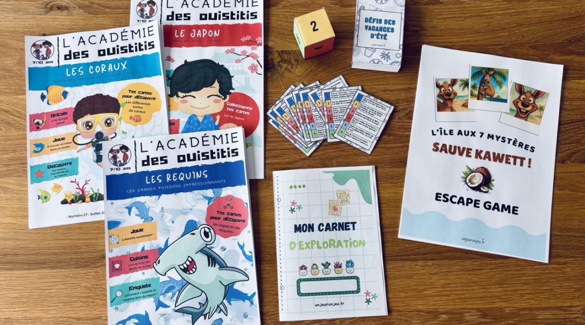 La box curieuse de l'été des explorateurs