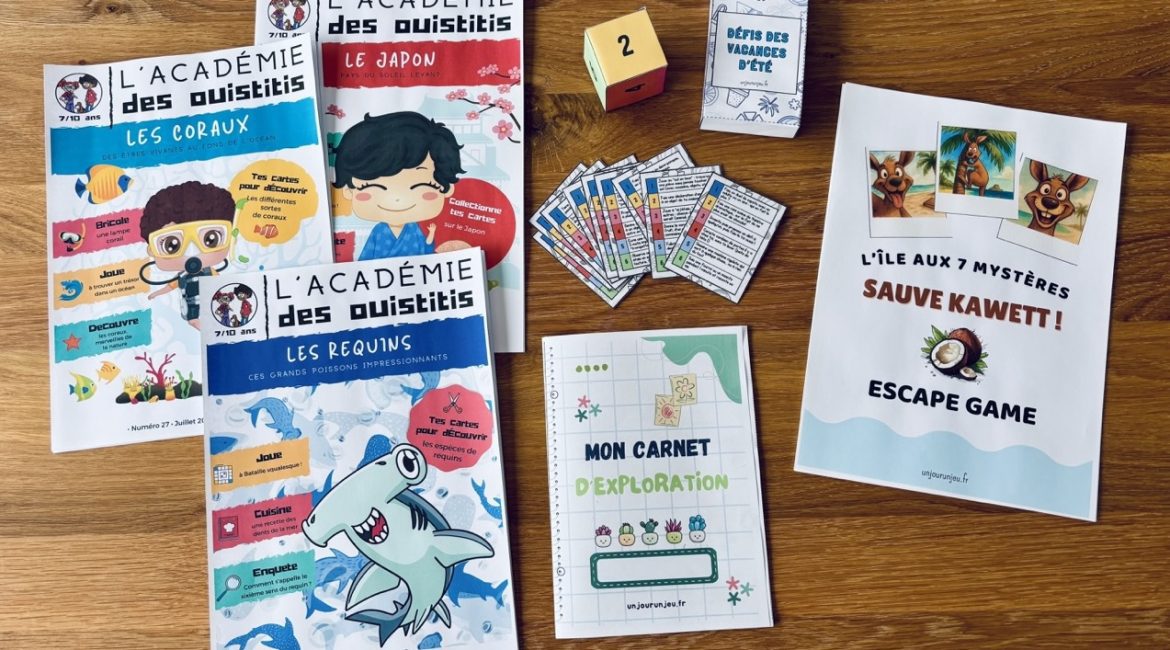 La box curieuse de l'été des explorateurs