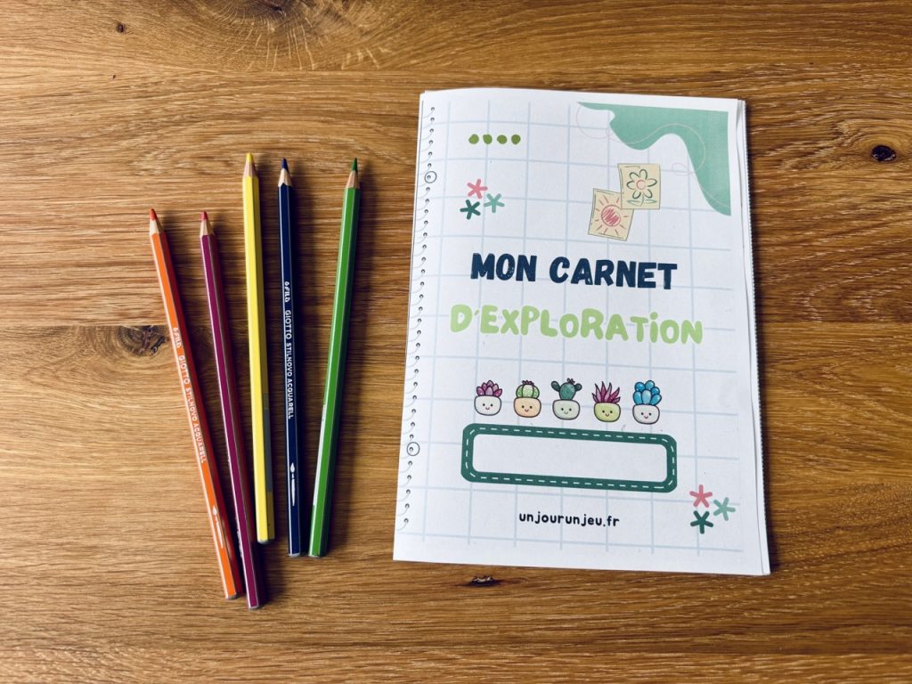 Mon carnet d'explorateur