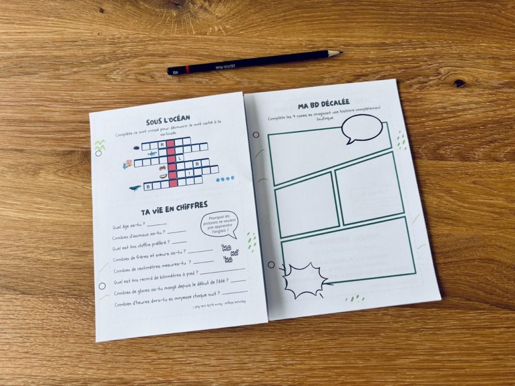 Mon carnet d'explorateur