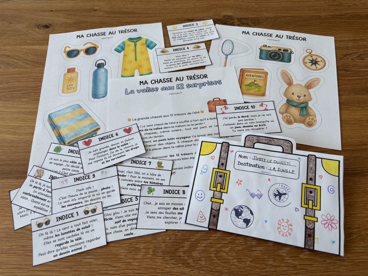 La chasse au trésor de l'été