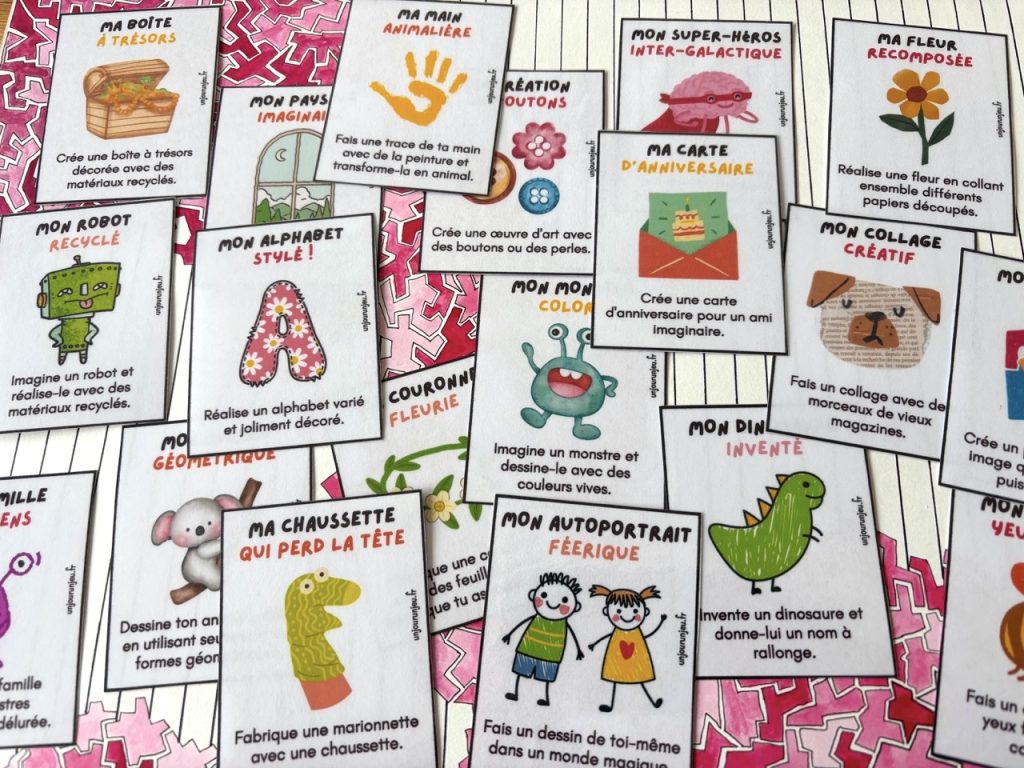 Petits défis créatifs pour stimuler l&rsquo;imagination