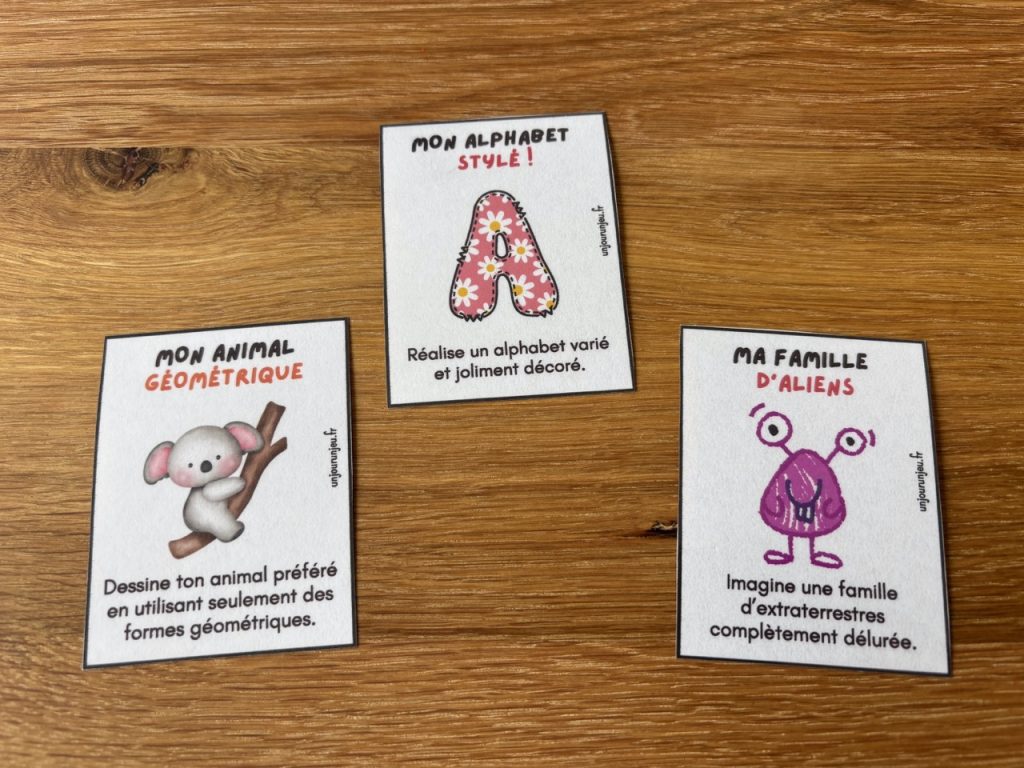 Petits défis créatifs pour stimuler l&rsquo;imagination