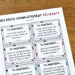 Défis « Tu préfères… » complètement délirants !