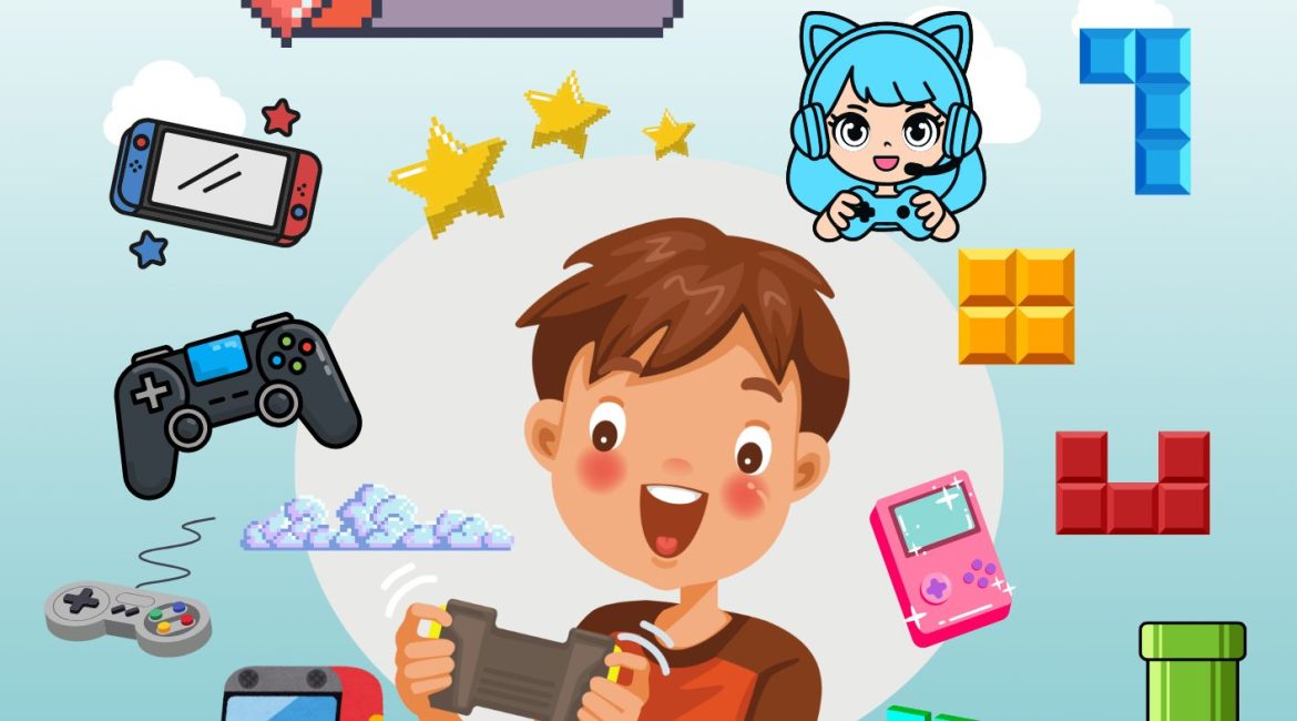 Les P'tits Ouistitis découvrent l'histoire des jeux vidéo