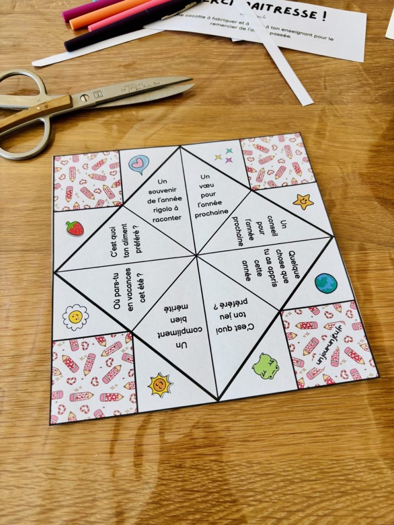 Cocotte « Merci Maîtresse ! » : chouette cadeau de fin d&rsquo;année