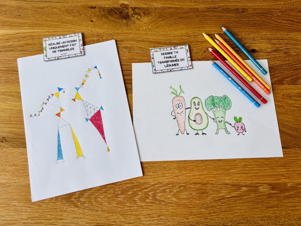 32 défis de dessins délirants pour les journées sans idée