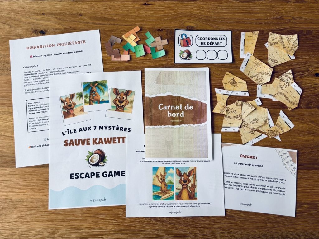 Escape Game de l'île mystérieuse