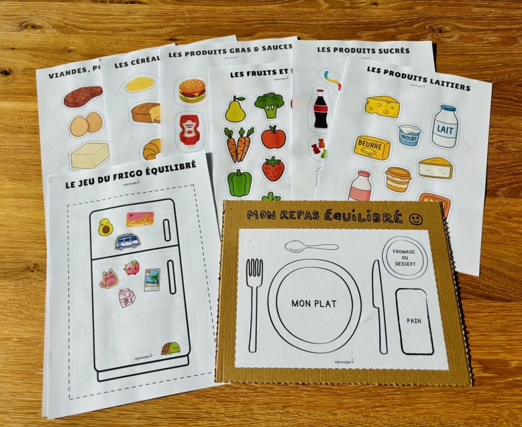 Mes repas équilibrés à composer - 1