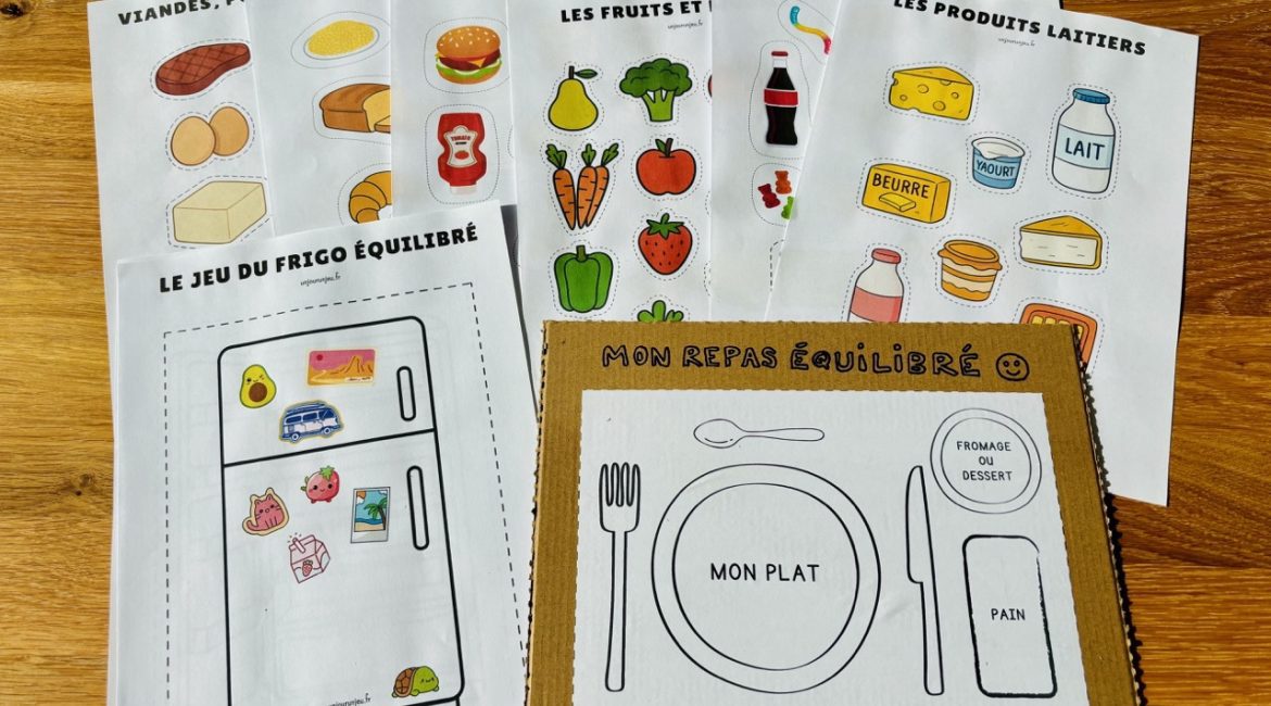 Mes repas équilibrés à composer - 1