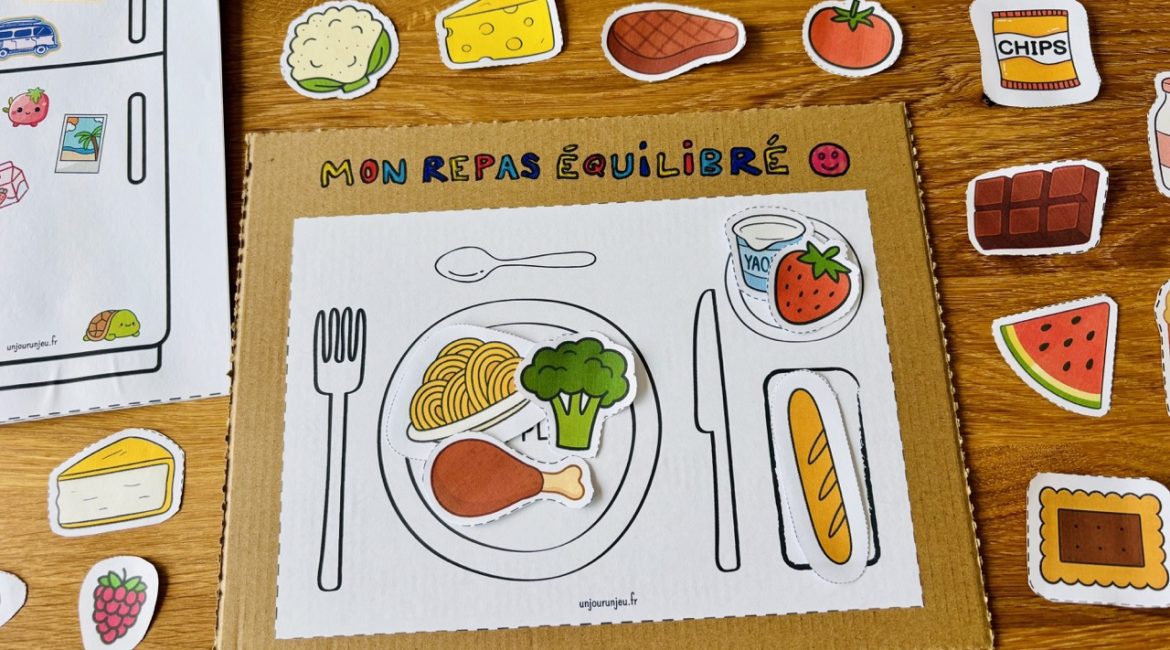 Mes repas équilibrés à composer