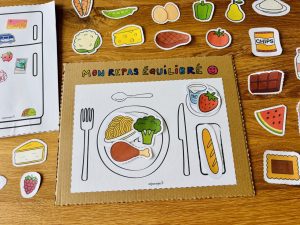 Mes repas équilibrés à composer