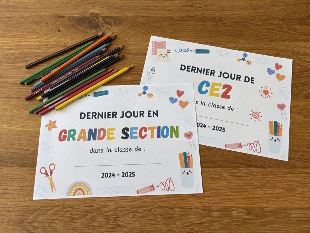 Mon dernier jour d'école