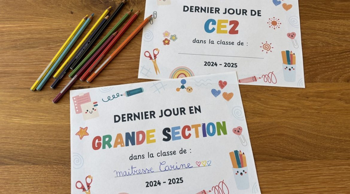 Mon dernier jour d'école