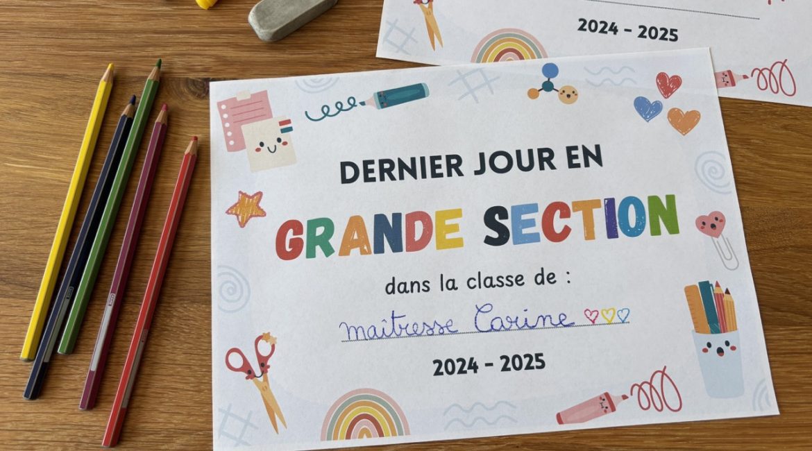 Mon dernier jour d'école