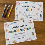 Nos affiches pour marquer le dernier jour d&rsquo;école !