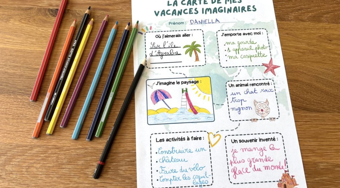 Carte Vacances Imaginaires