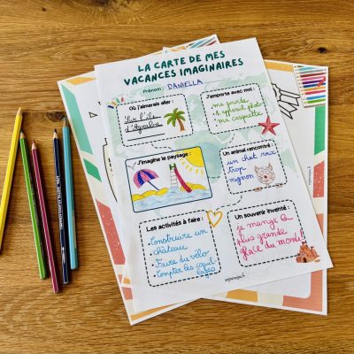 Carte Vacances Imaginaires