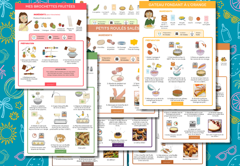 Pack Recettes Été
