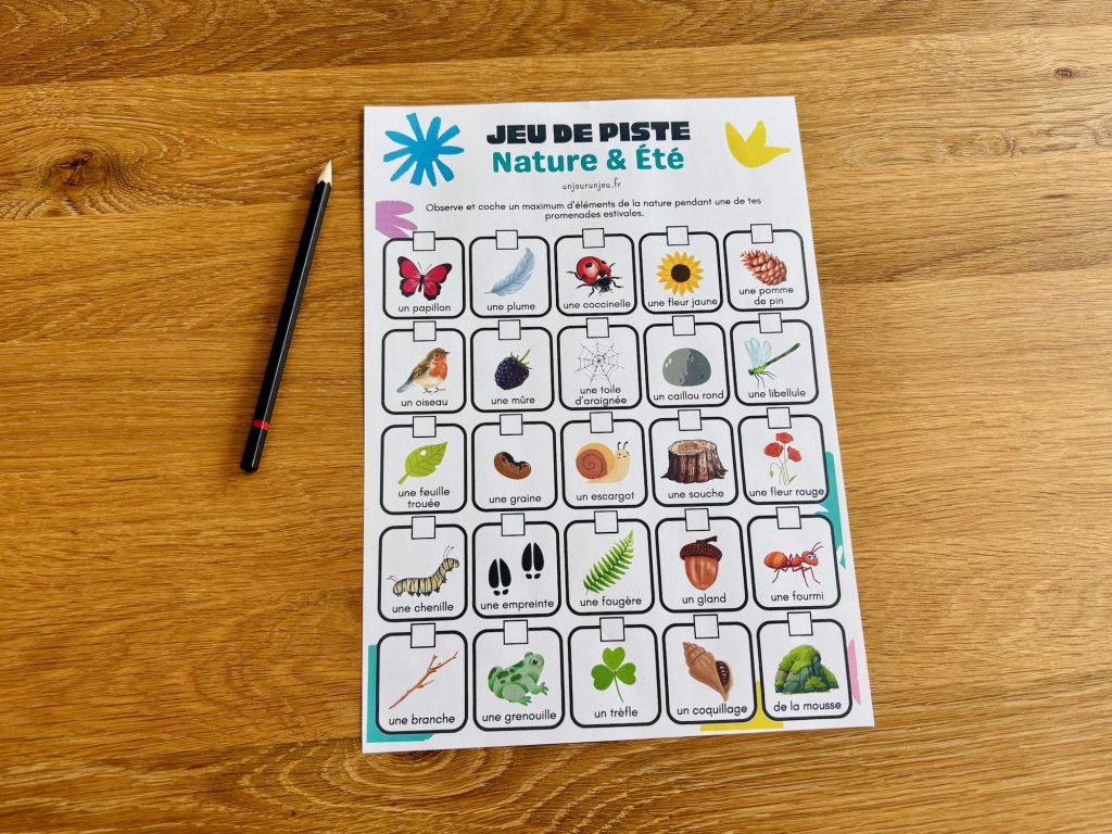 Un jeu de piste en pleine nature pour les petits explorateurs