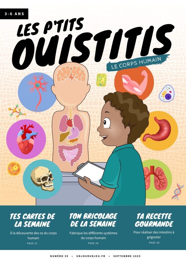 Les P'tits Ouistitis s'intéressent au corps humain