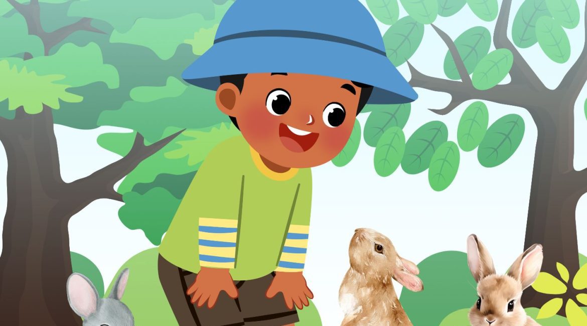 Les P'tits Ouistitis et les lapins