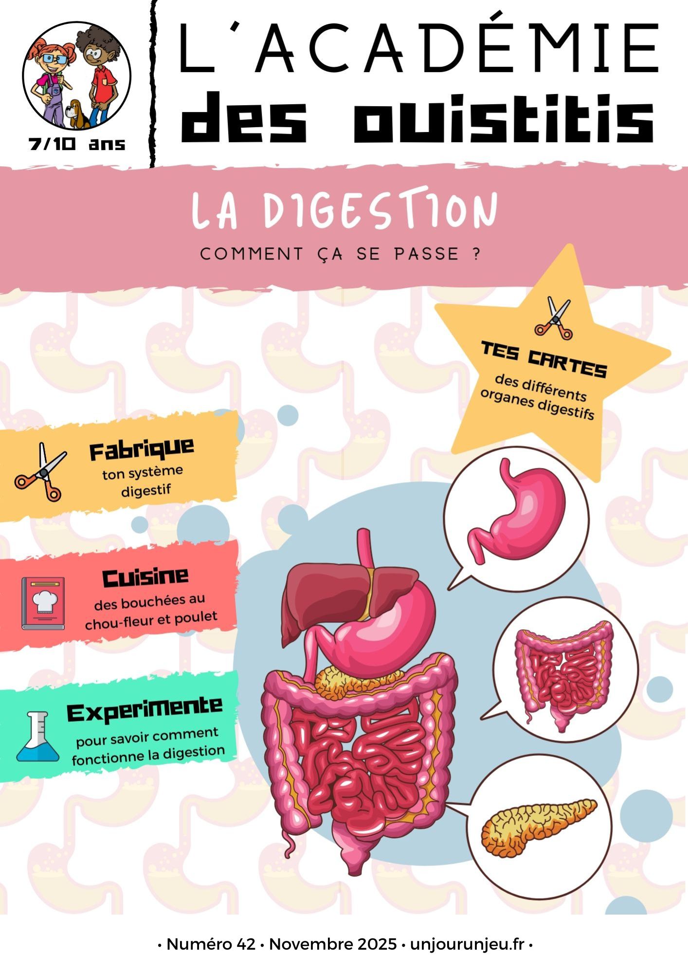 L'Académie des Ouistitis s'intéresse au système digestif