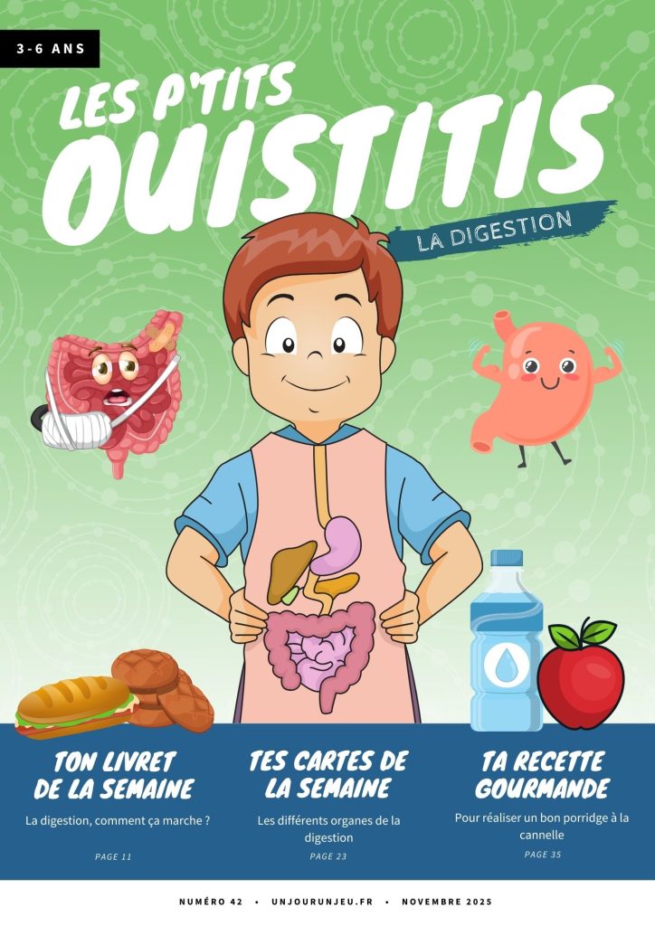 Les P'tits Ouistitis s'intéressent au système digestif