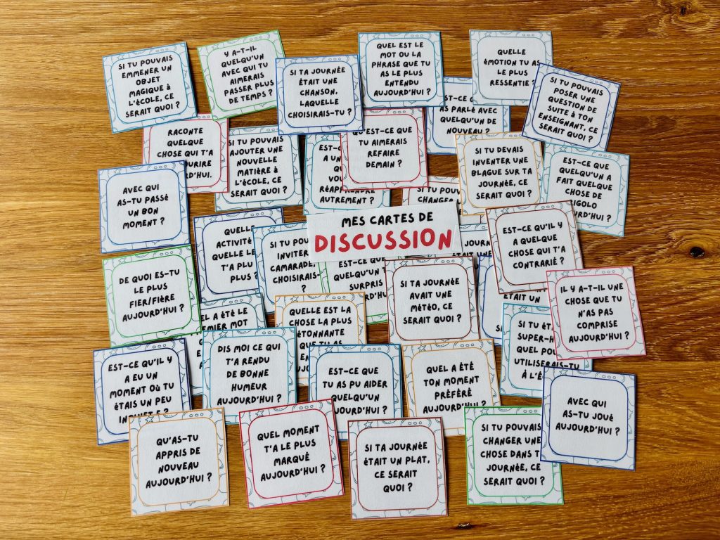 Mes cartes de discussion