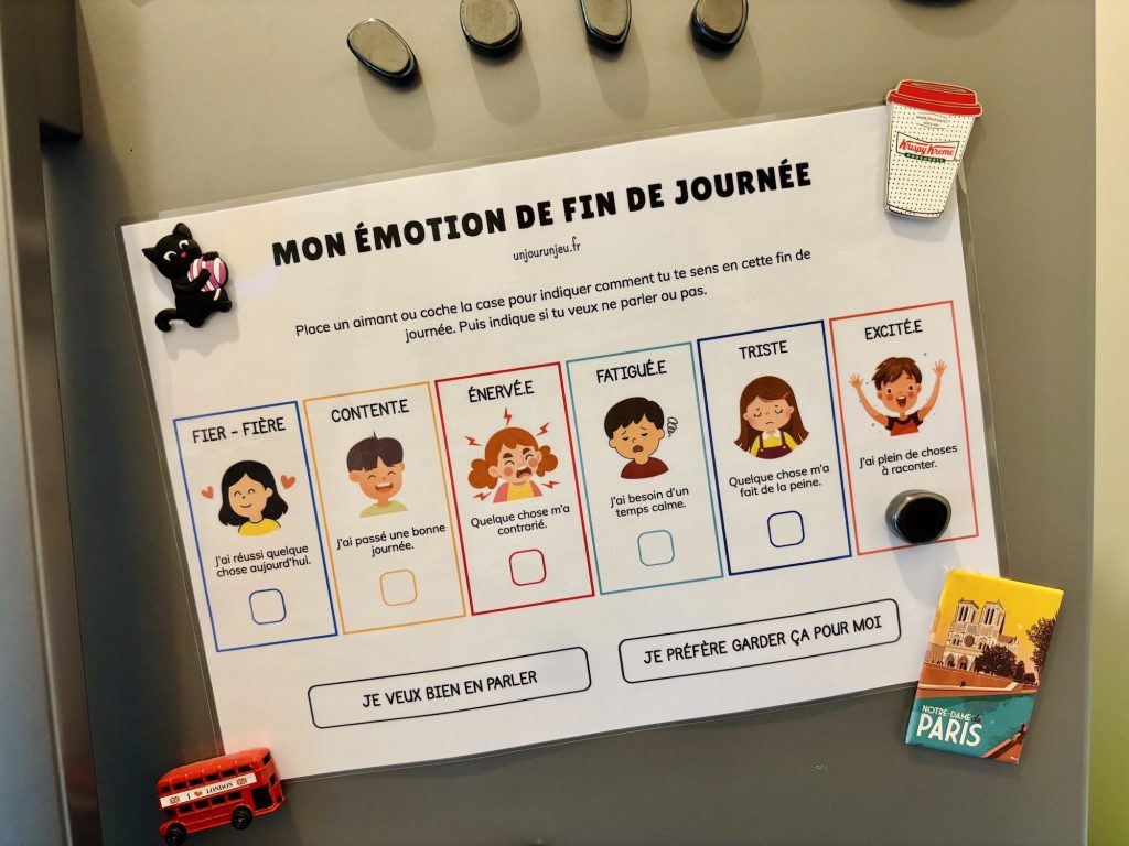 Émotions fin de journée