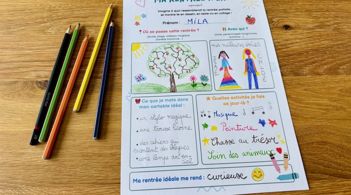 Ma rentrée idéale