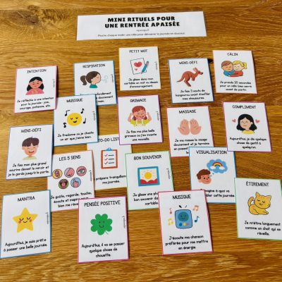 Mini rituels du matin pour la rentrée