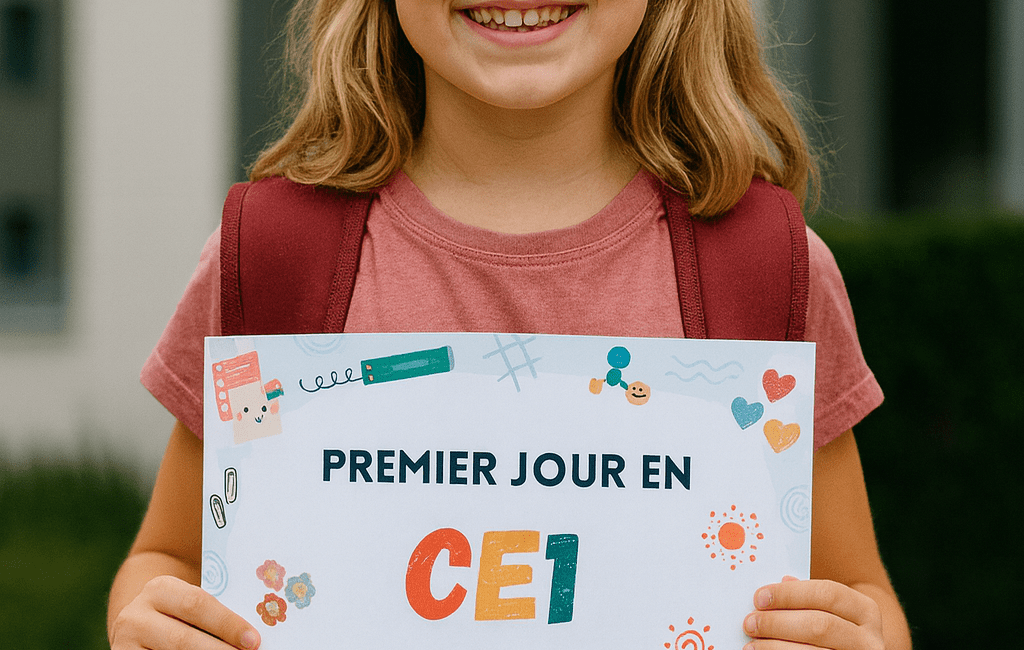 Affiche Premier jour d'école