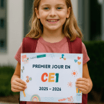 Affiche Premier jour d'école