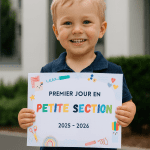 Affiche Premier jour d'école