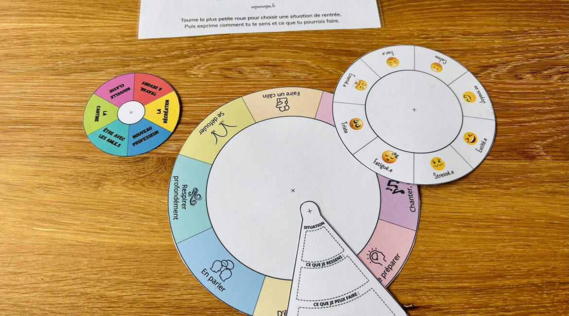 Roue des émotions rentrée