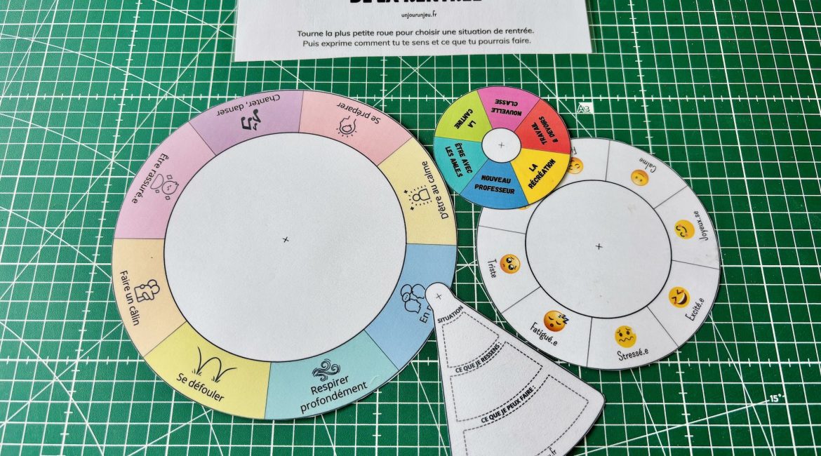 Roue des émotions rentrée