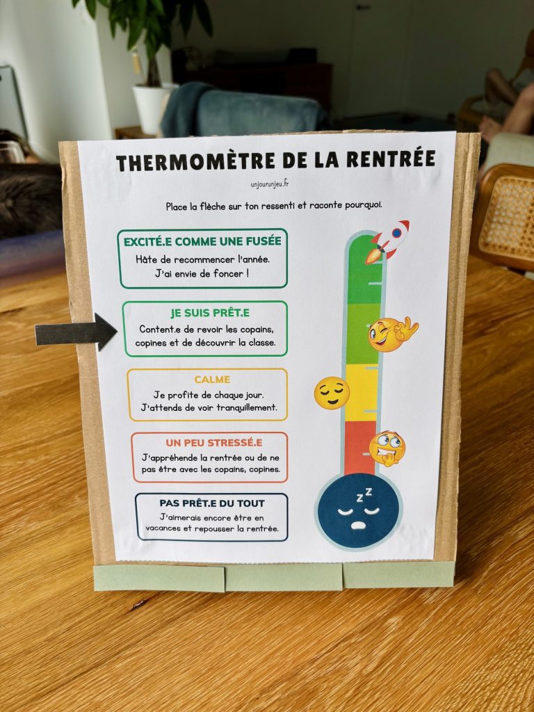 Thermomètre rentrée