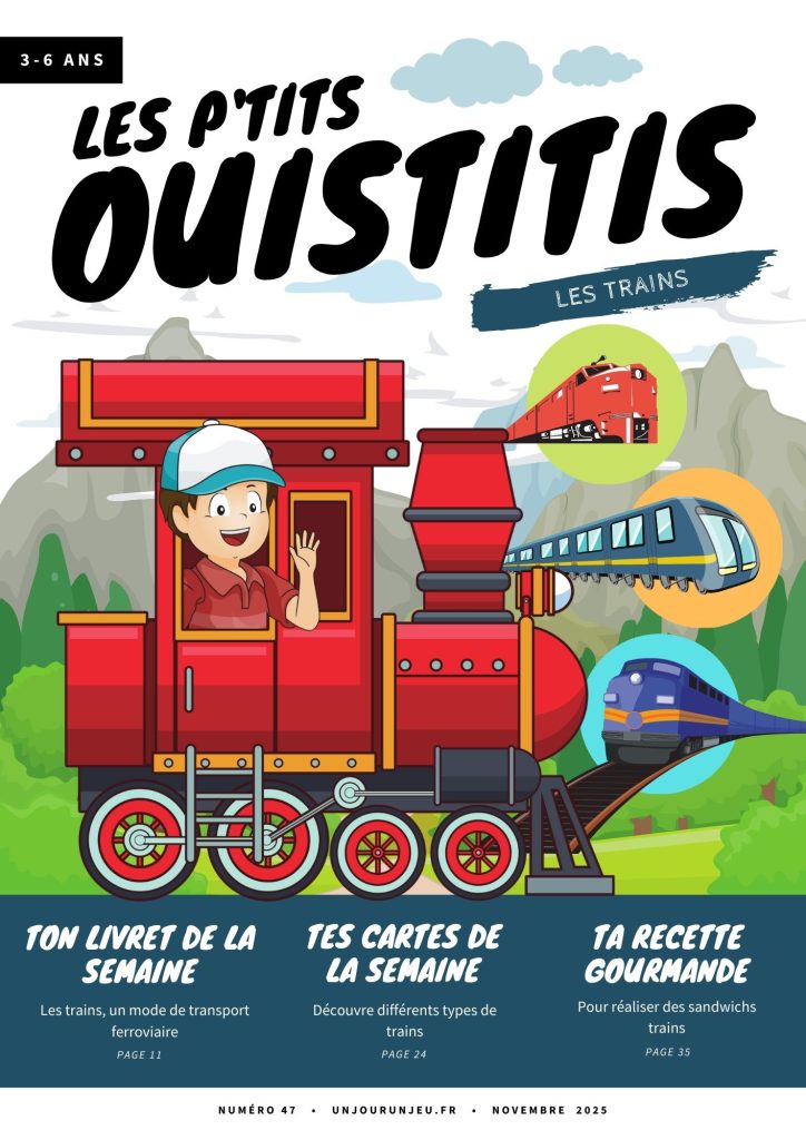 Les P'tits Ouistitis s'intéressent aux trains
