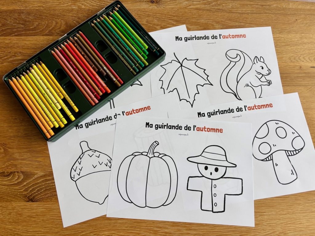 Ma guirlande de l'automne