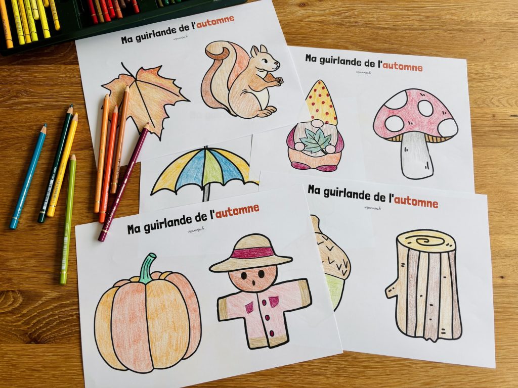 Ma guirlande de l'automne