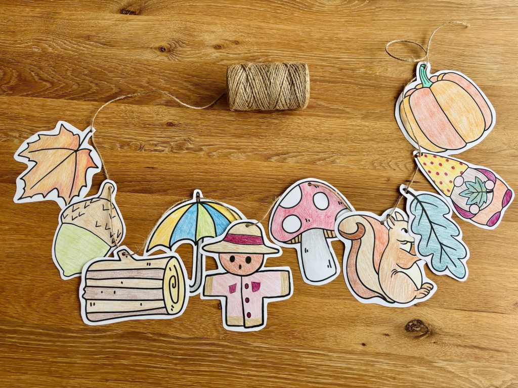 Ma guirlande de l'automne