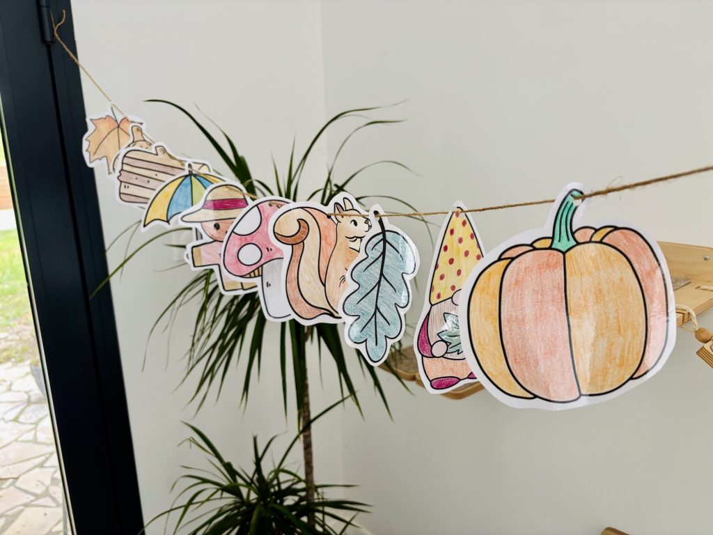 Ma guirlande de l'automne