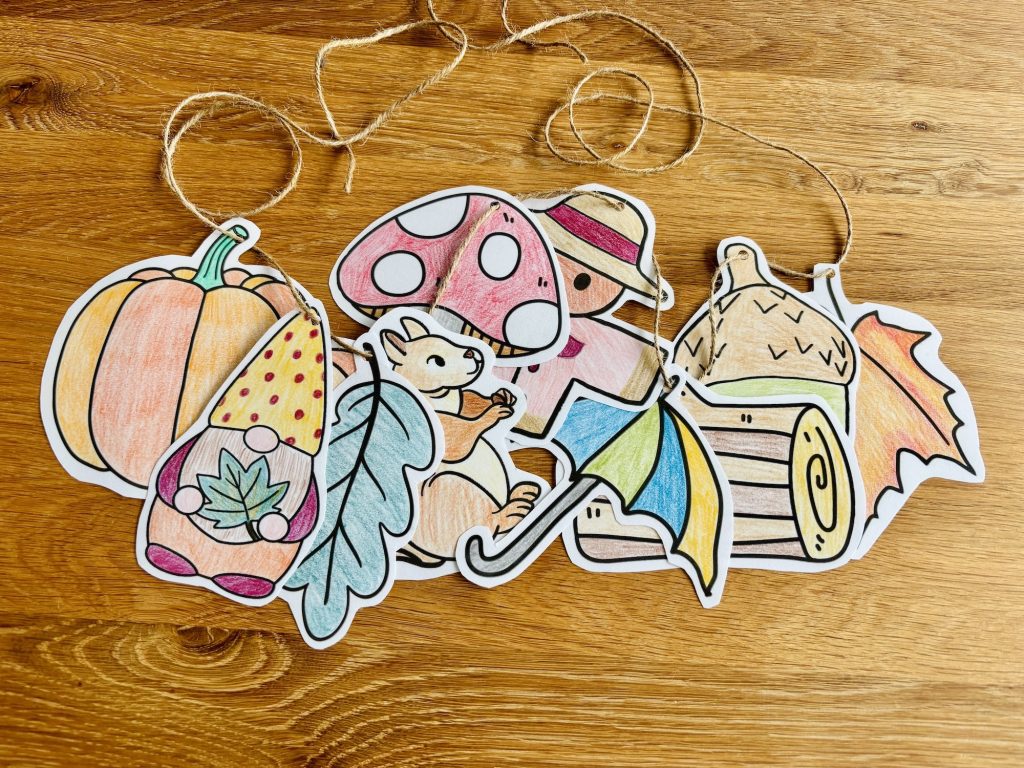 Ma guirlande de l'automne